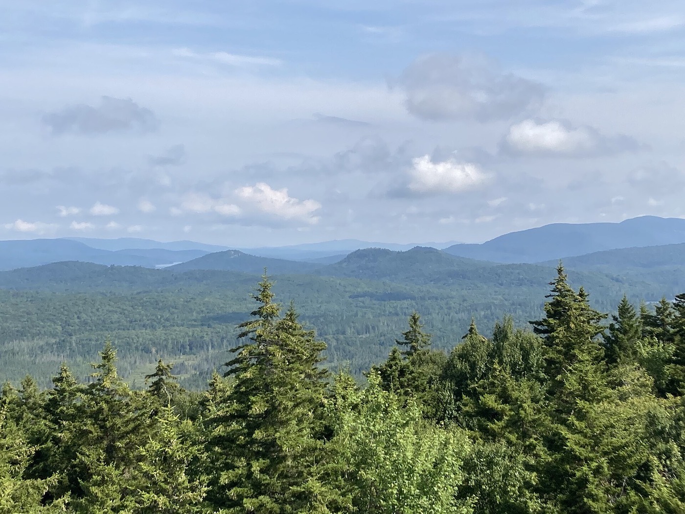Goodman Mountain and Coney Mountain seen across water